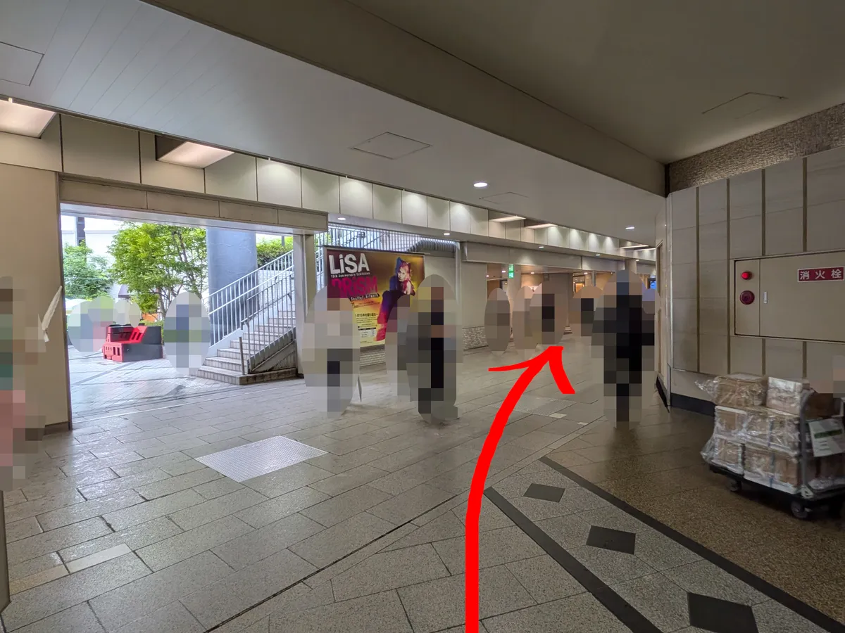 行き方を説明する画像