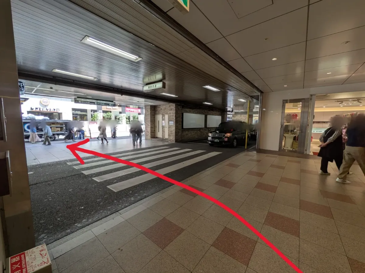 行き方を説明する画像