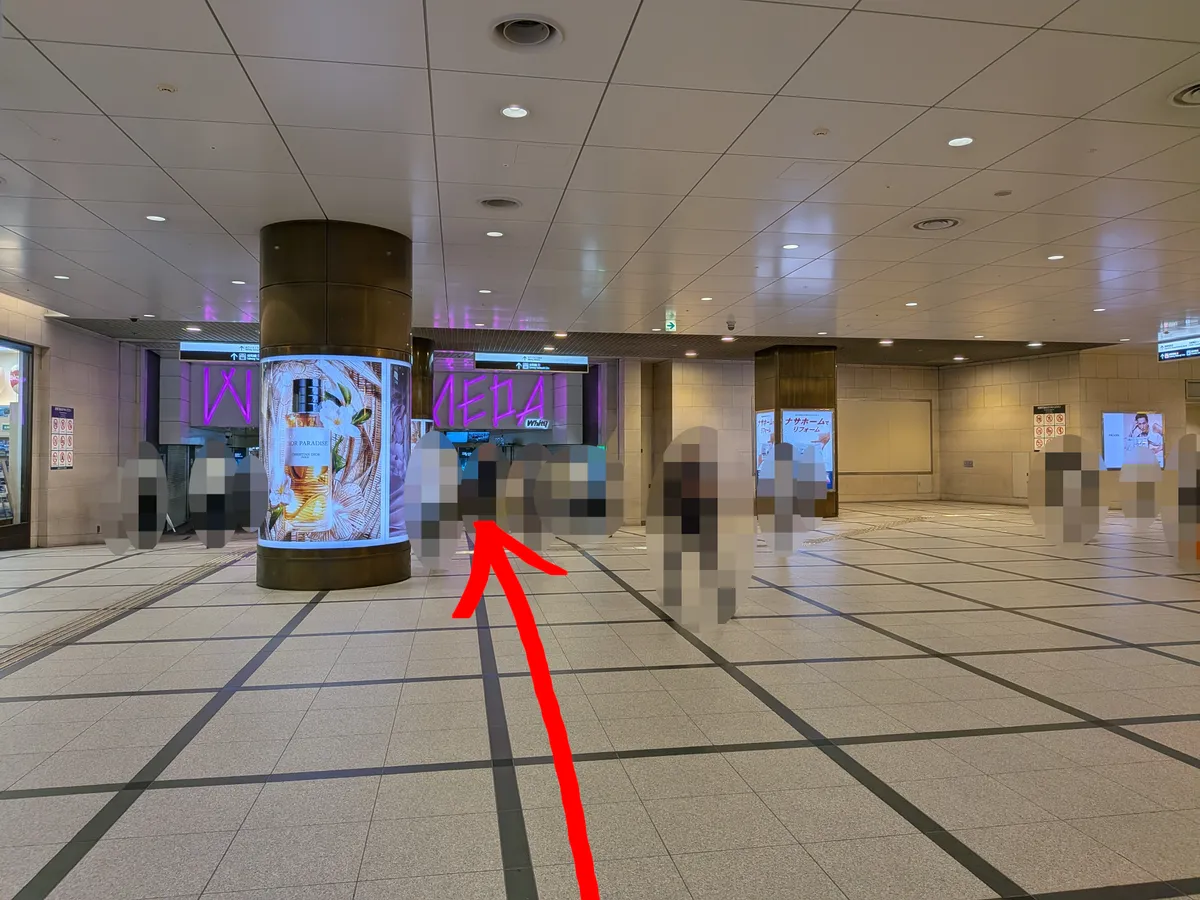 行き方を説明する画像
