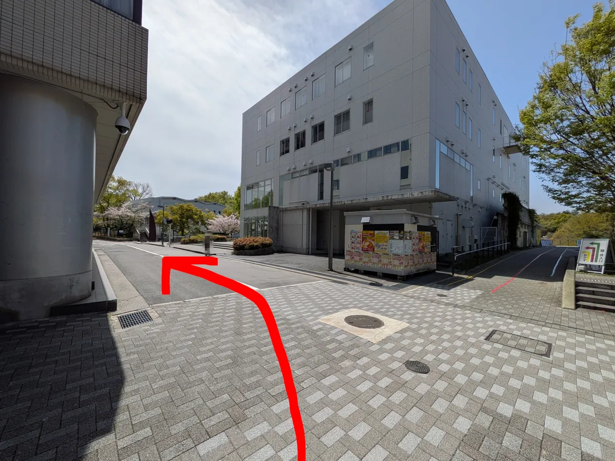 行き方を説明する画像