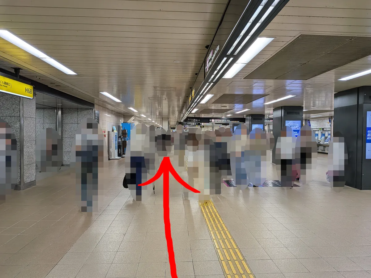 行き方を説明する画像