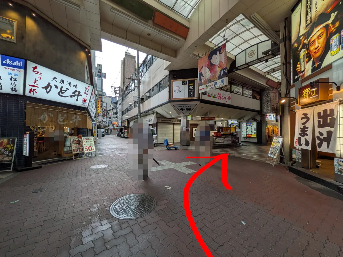 行き方を説明する画像