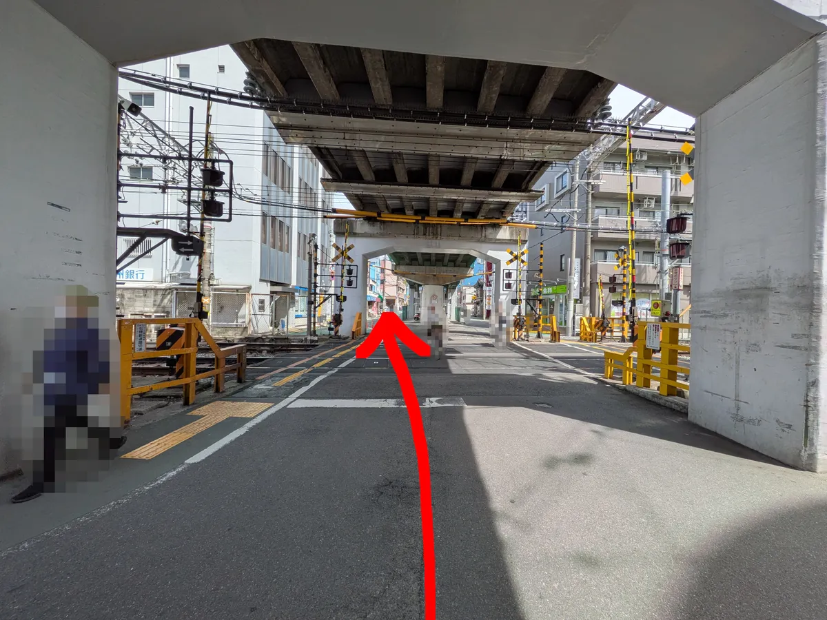 行き方を説明する画像