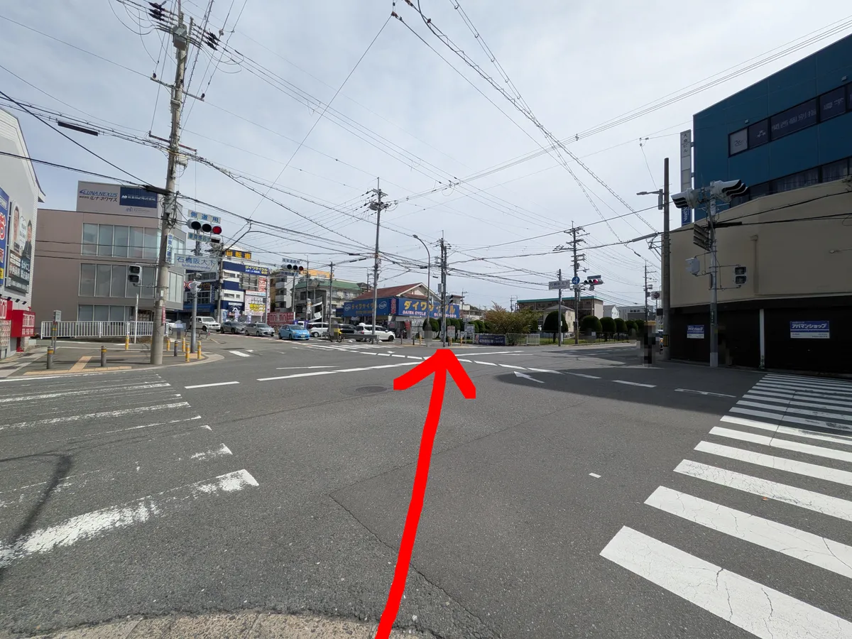 行き方を説明する画像
