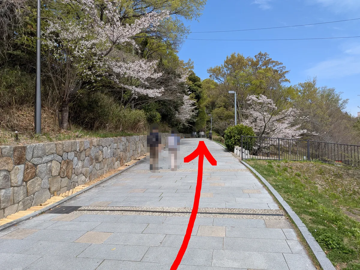 行き方を説明する画像