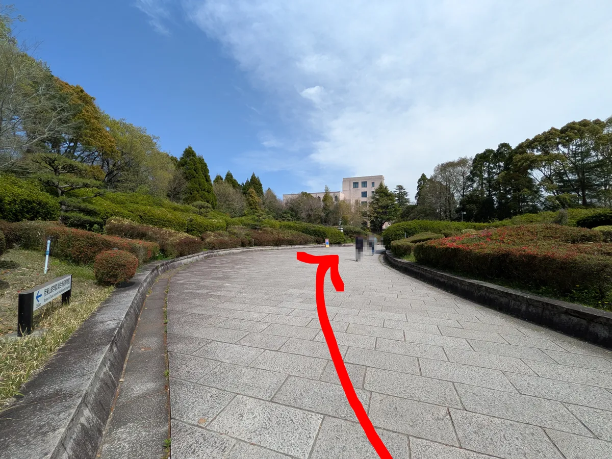 行き方を説明する画像