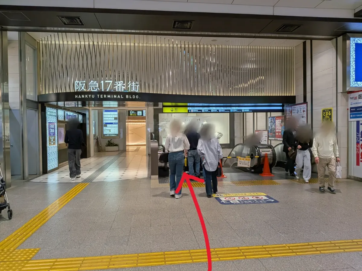 行き方を説明する画像