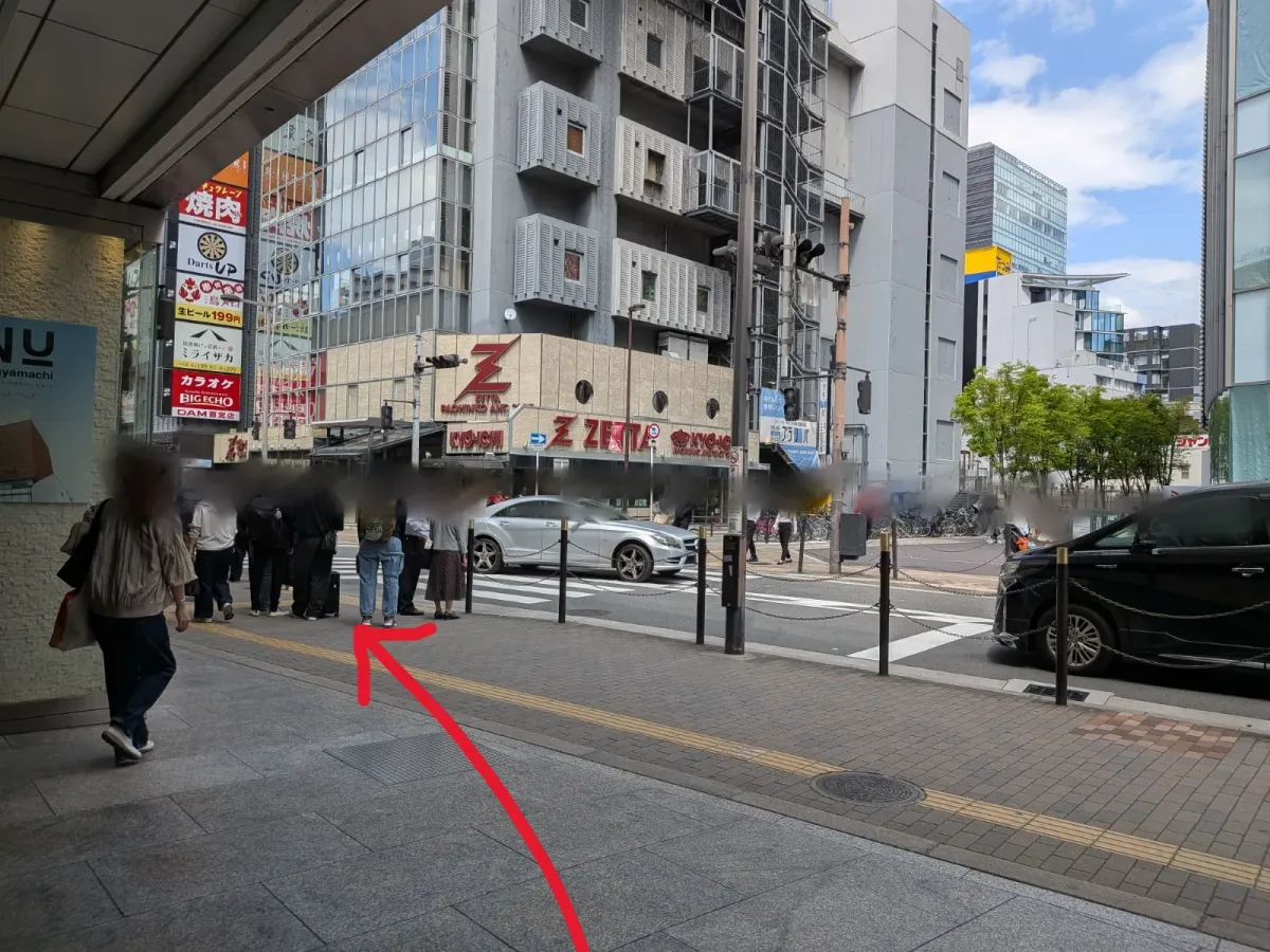 行き方を説明する画像