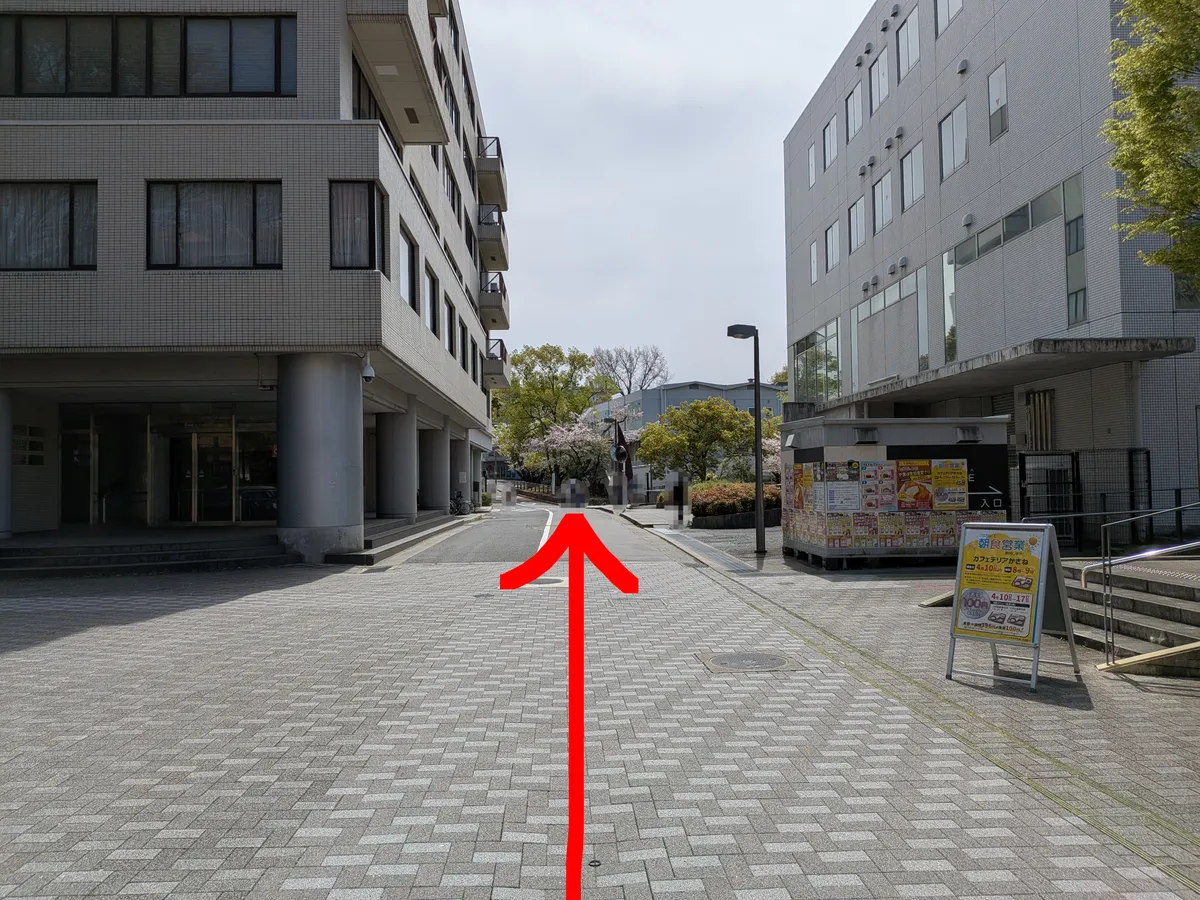 行き方を説明する画像