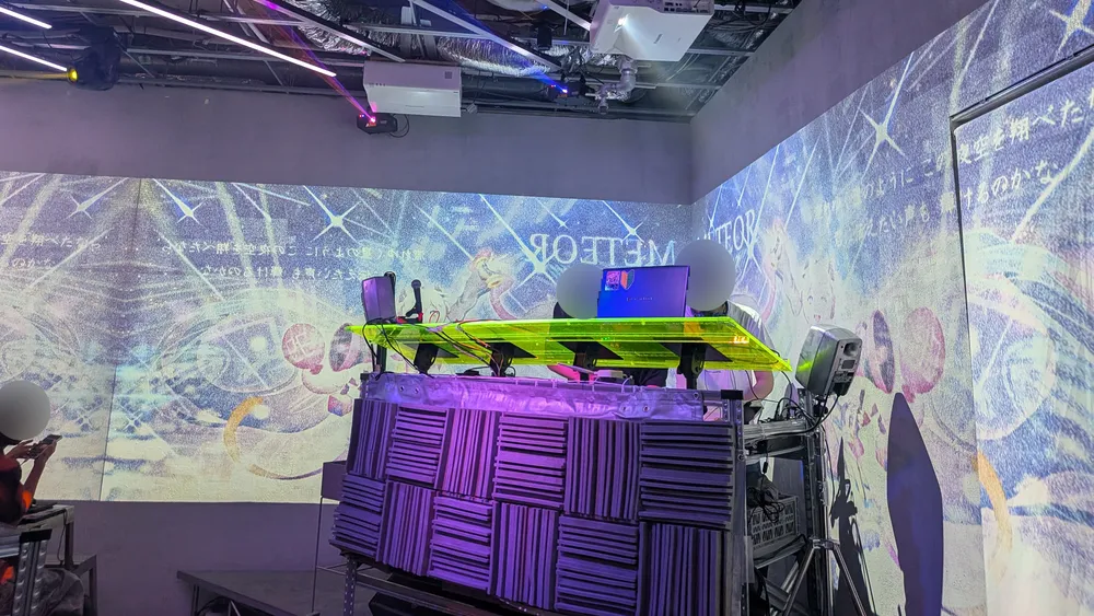 Djの活動風景