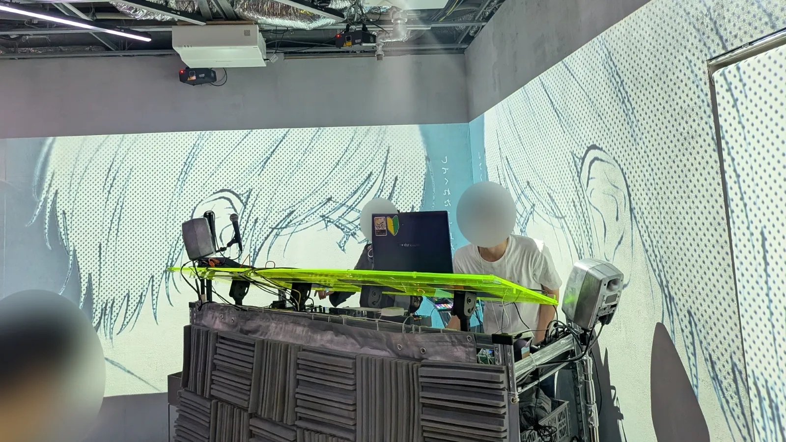 DJライブの様子