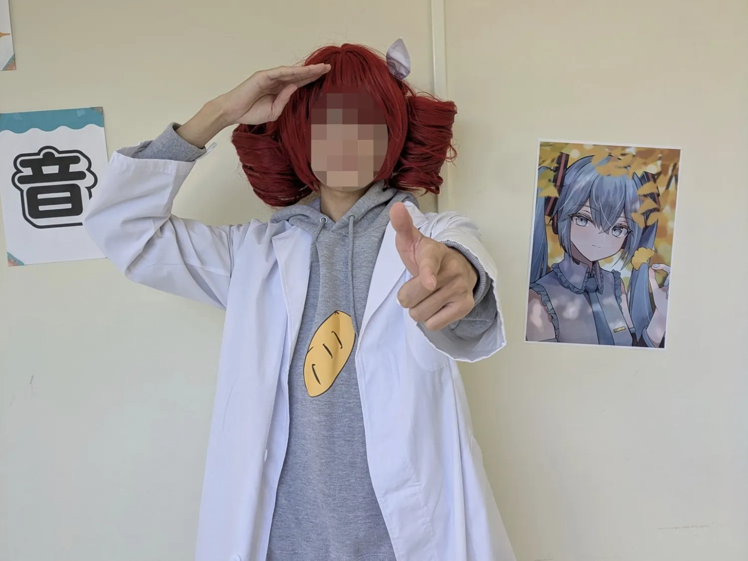 コスプレイヤーの活動風景