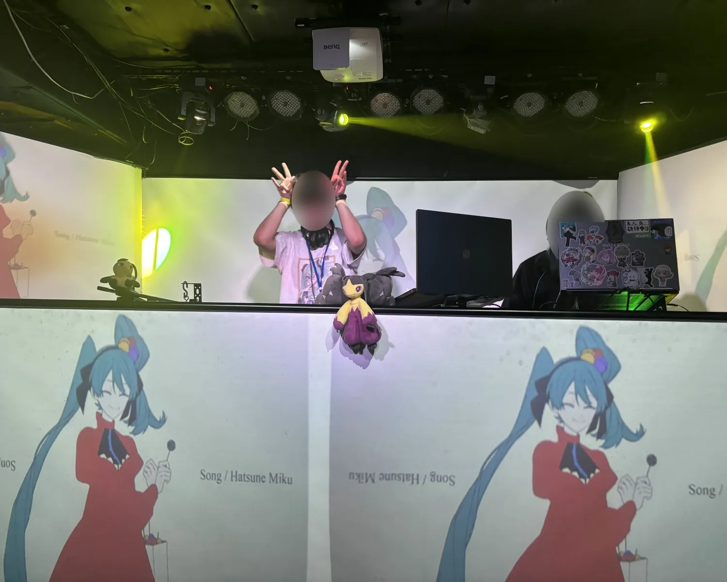 DJの活動風景