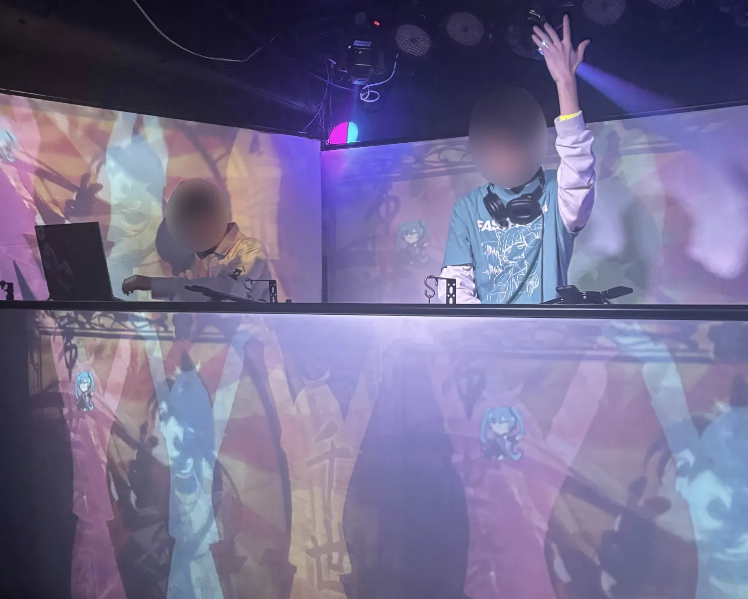 DJの活動風景